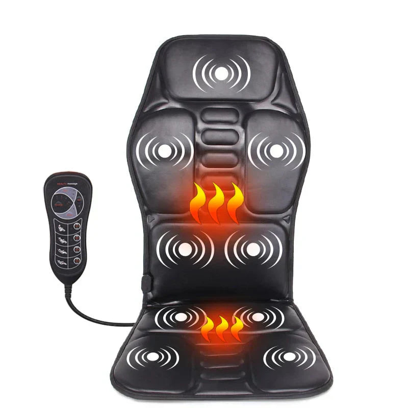 Gepolsterte Komfort-Sitzauflage mit Vibrations- und Wärmefunktion